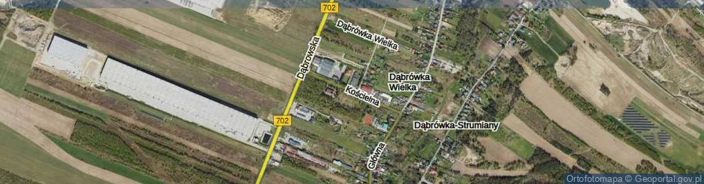 Zdjęcie satelitarne Kościelna ul.